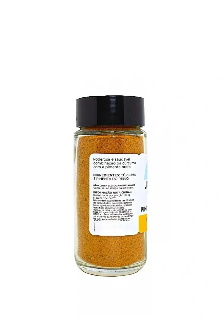 Cúrcuma e Pimenta do Reino